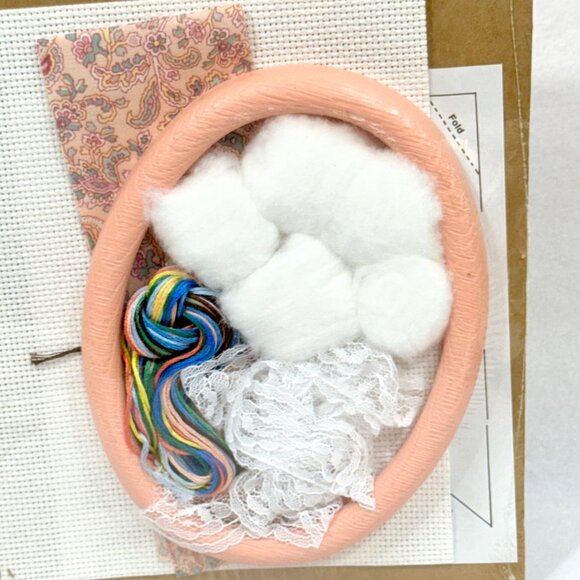 Vintage Believe In Yourself Counted Cross Stitch Kit - New Vintage Kit/Sealed - Picture 6 of 6